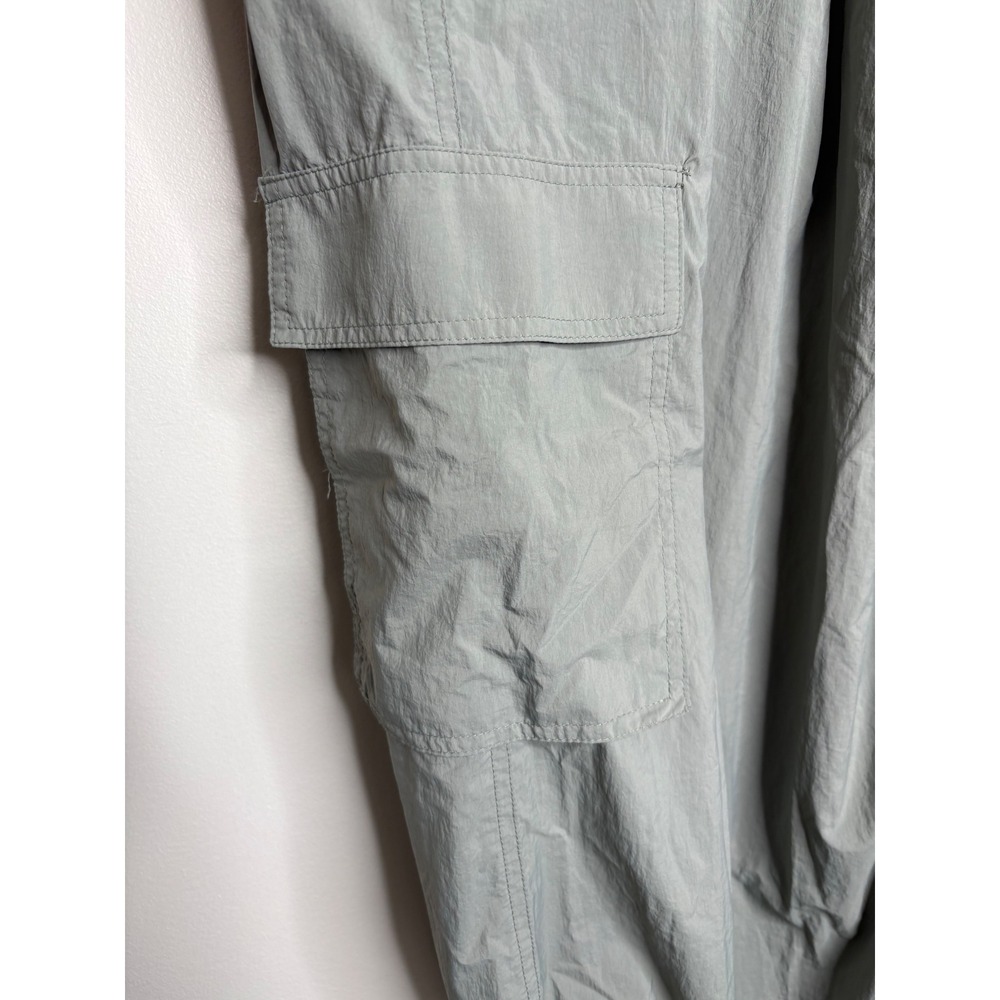 Anthropologie Daily Practice Base Jump Parachute Pants Womens XL Sage Green NWT - Picture 8 of 13
